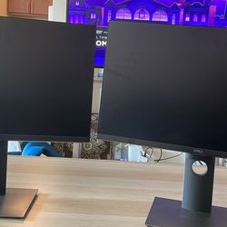  2 Dell Monitors