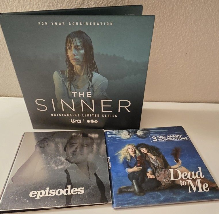 FYC Series 3 DVD LOT: Episodes S2 Dead To Me S2 The Sinner Biel Applegate