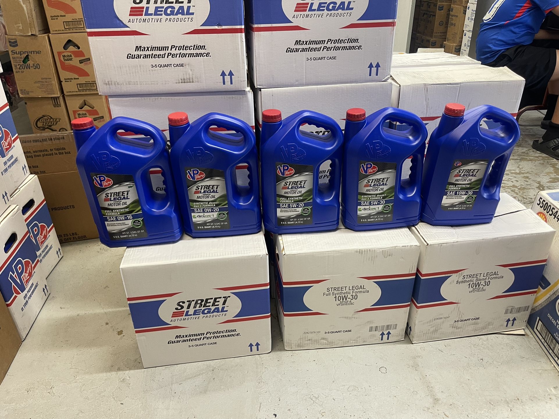 $20each. Aceite. Full Synthetic.