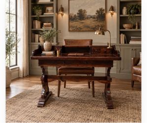 Vintage inspired writing desk