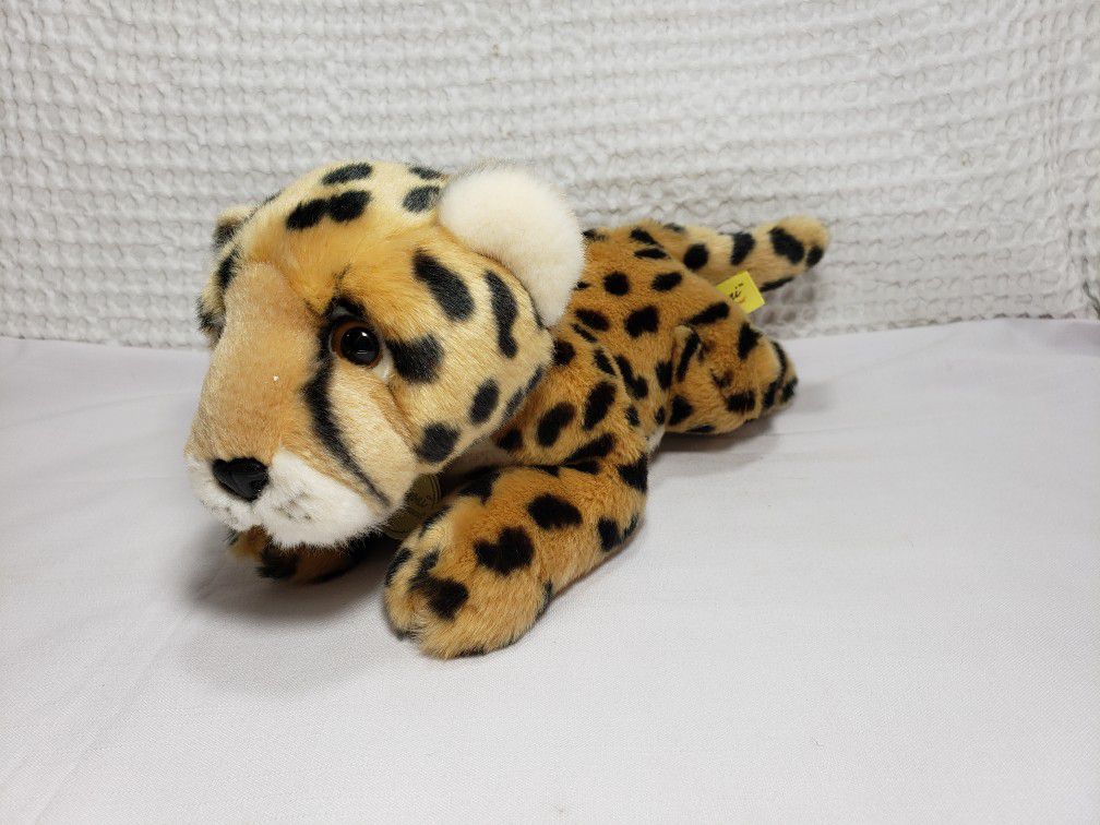Miyoni by Aurora Cheetah Leopard Plush Stuffed Animal 11" 