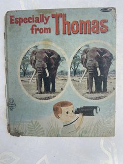 Especially From Thomas Hardcover Antique  Book 