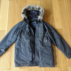 Gap men's parka/jacket with hood