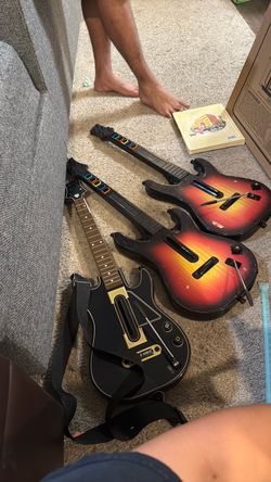 Guitar hero guitars