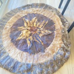 Real Fur Area Rug