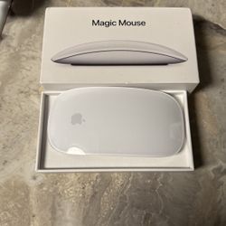 sit the Apple Store Apple Magic Mouse: Wireless, Bluetooth, Rechargeable. Works with Mac or iPad; Multi-Touch Surface - White 2