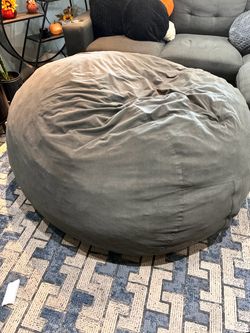 Grey bean bag