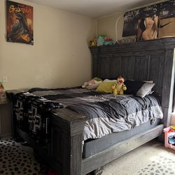 King size bed frame