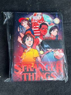 Stranger Things A5 binder with custom paper