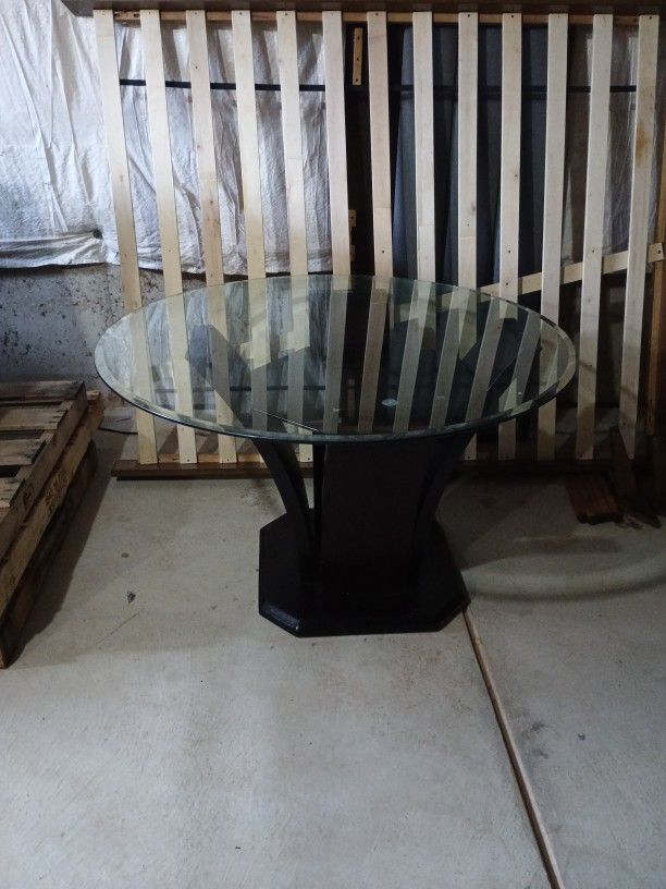 Large Glass Table