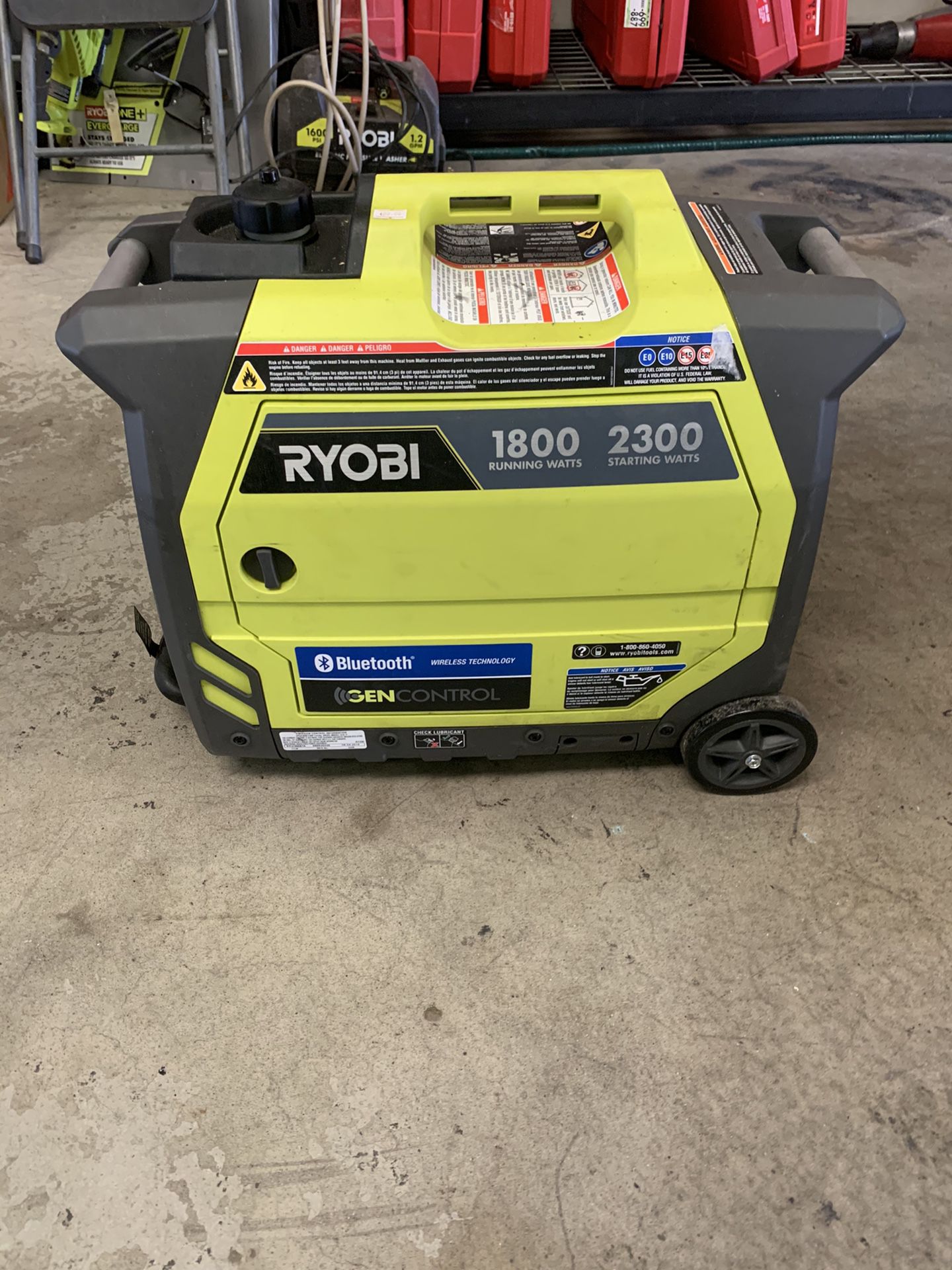 Ryobi 1800watts portable generator