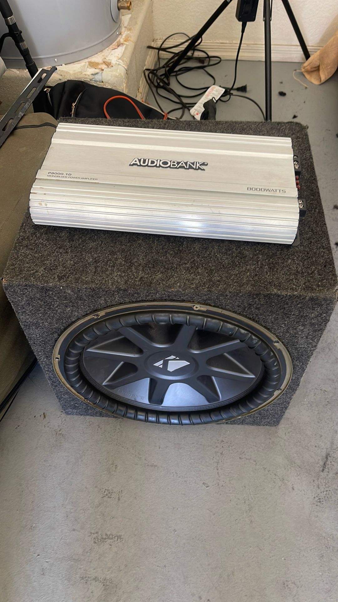 Subwoofer And Amp