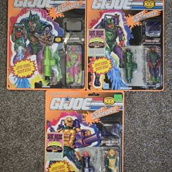 Vintage Hasbro G.I. Joe Eco Warriors Lot