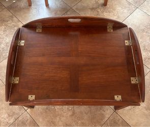 Wooden Butler’s Tray Table