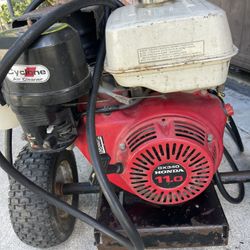 Honda GX340 Engine (pressure Washer) Needs Work”Been Siting” Has Compression