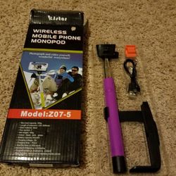 Pink/Purple Selfie Stick