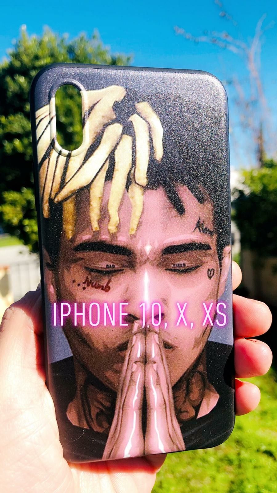 New iphone x xs 10 case rubber silicone xxxtenation rapper hip hop street hypebeast hype