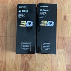 SHARP 3D GLASSES AN-3DG30
