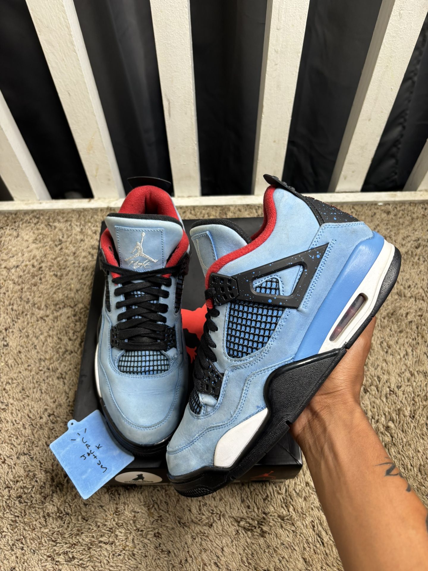 2018 Travis Scott x Air Jordan 4 Retro Cactus Jack 