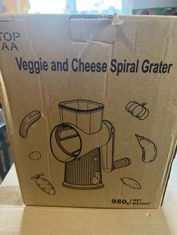 Veggie and Cheese Spiral Grater