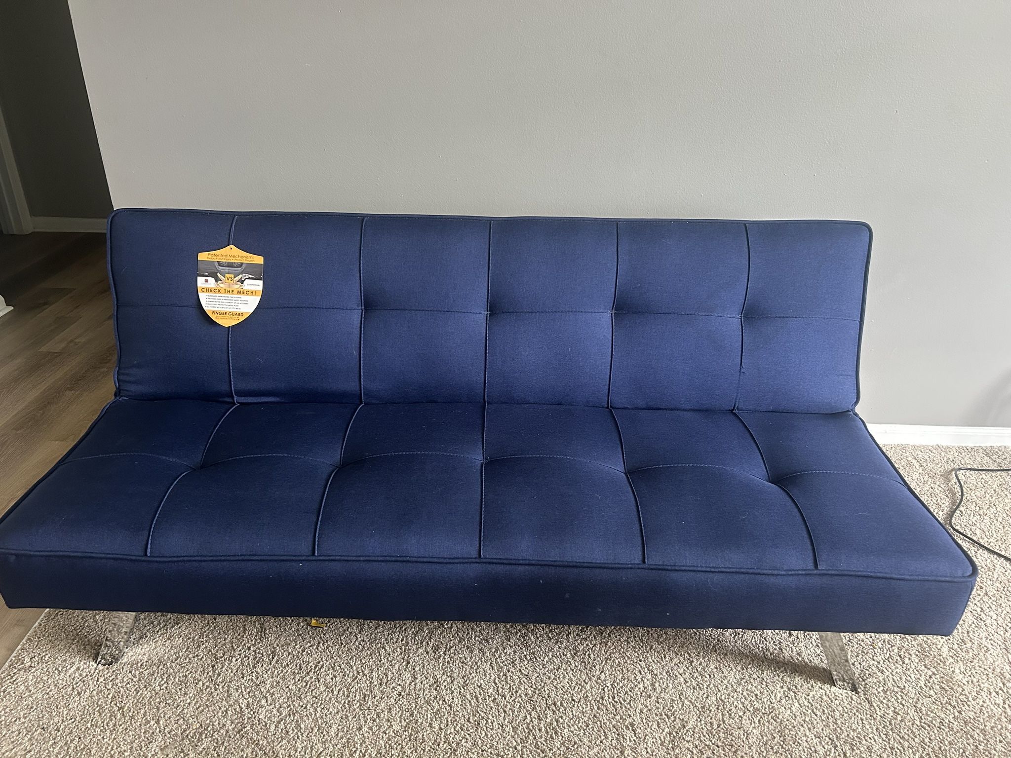 Blue Futon
