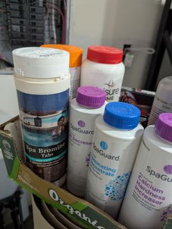 Hot tub water treatment