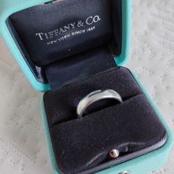 Tiffany Platinum Wedding Band 