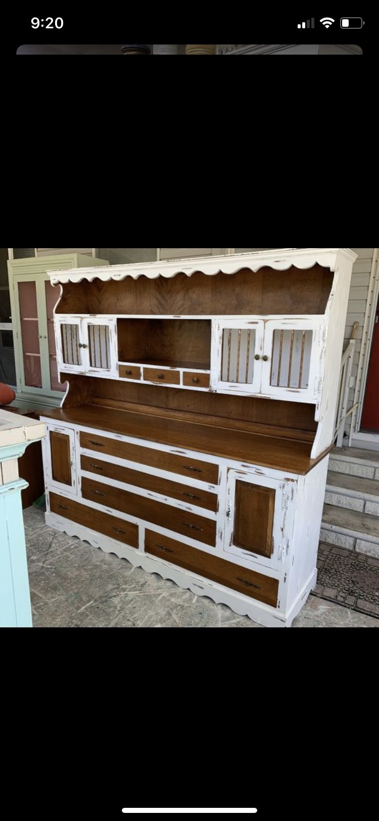 Stunning one of a kind hutch