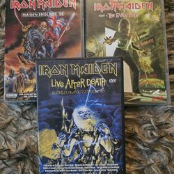 IRON MAIDEN DVD COLLECTION