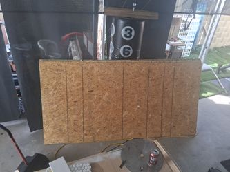 3 large ply wood sheets