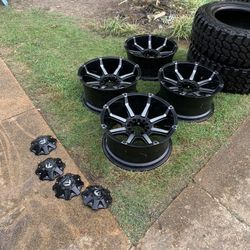 🔥Fuel Rims And Tires ( New), Germantown Pickup Today