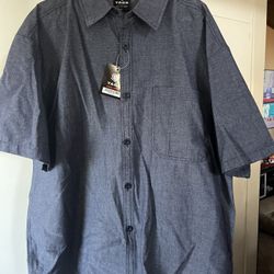 Button Shirt (Blue)
