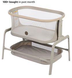 Maxi-Cosi Lora Baby Bassinet Bedside Sleeper – Classic Oat originally $278