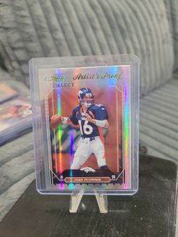 Jake plummer  score select artists proff holo number 18/32 football card
