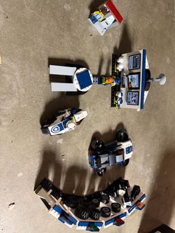 LEGO City Police Set Built