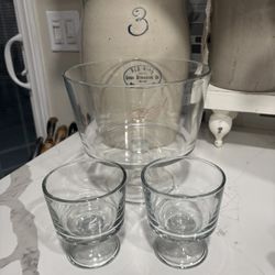 Glass Dessert Trifle Bowls