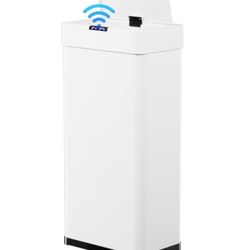21.1 Gallon Motion Sensor Trash Can,Touchless Automatic Garbage Can,Brushed Stainless Steel Smart Bin,with Bag Holder,Soft Close Lid,for Kitchen,Offic