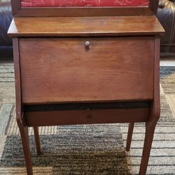 Antique school desk