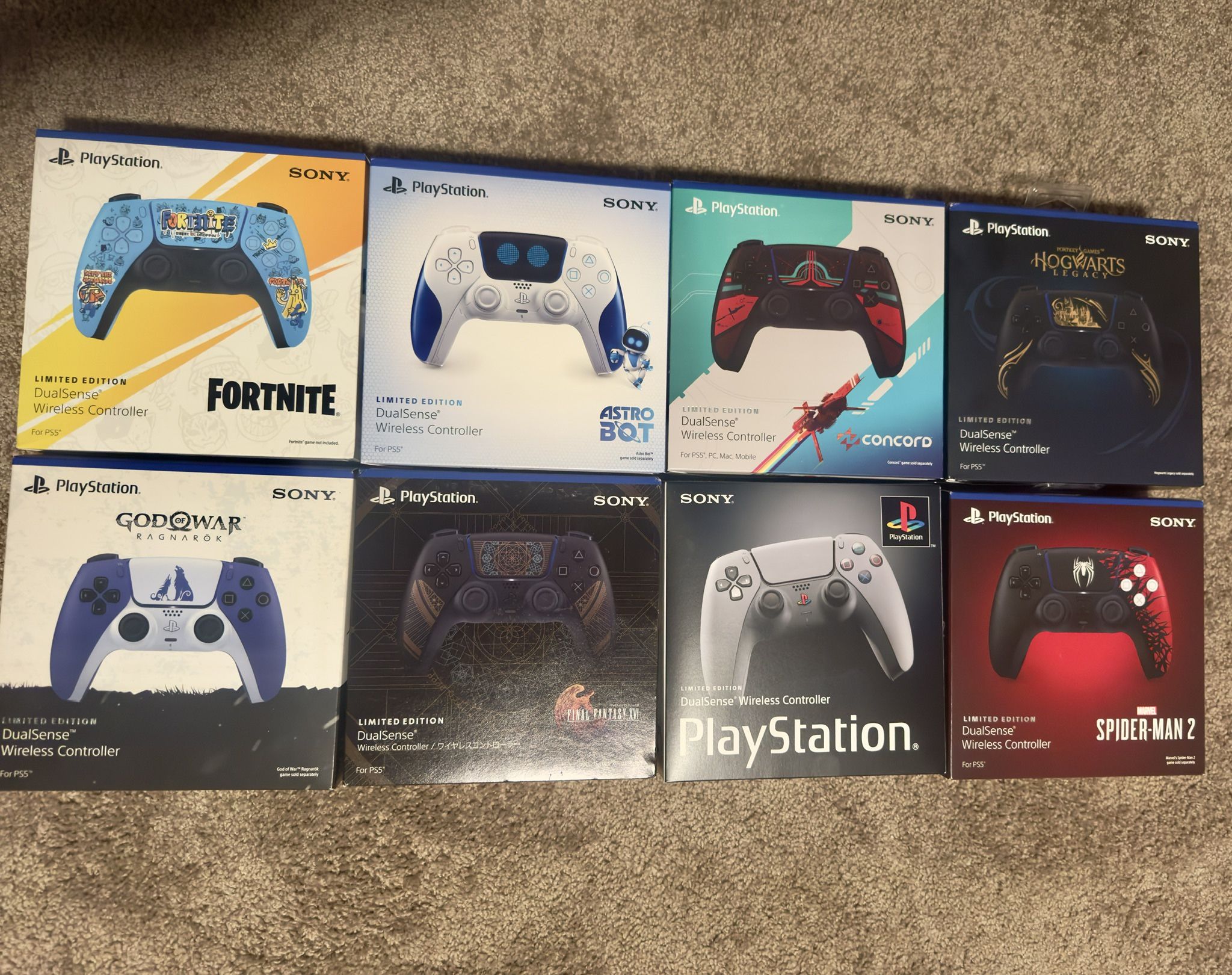 Ps5 Dualsense Limited Edition PlayStation Controllers Brand new Sealed