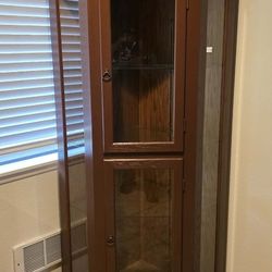 Corner Curio Cabinet