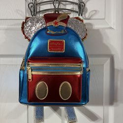 Disney Parks Mickey Mouse Main Attraction Loungefly Dumbo Mini Backpack.  Brand New With Tags 