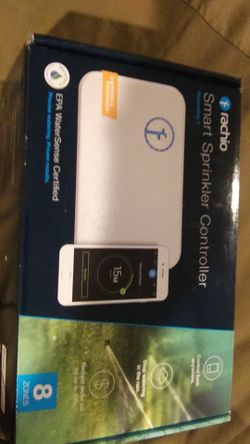 Rachio smart sprinkler system. 8 zone. Brand new never been opened. 100$obo
