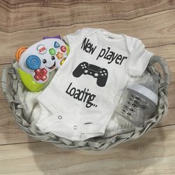 New Player Pregnancy Announcement Onesie.