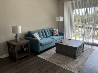 Ashley Teal Sofa