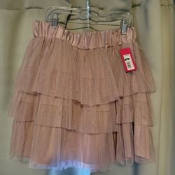 Skirt With Tulle Layers