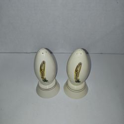 Vintage Coors Kitchen Salt & Pepper Shaker Set Rare Made In USA Mid-Century
