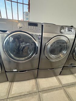 Samsung gas washer and dryer set