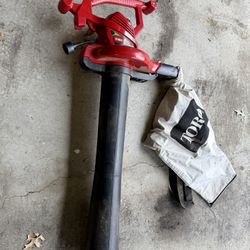 Toro Electric Leaf Blower/Vacuum