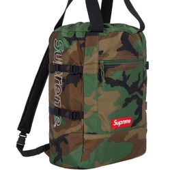 Supreme Camo Tote Backpack SS19