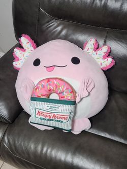 Extra Big Krispy Kreme Squishmallow Axolotl